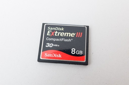 Zdjęcie oferty: SanDisk Compact Flash 8GB Extreme III 30mb/s