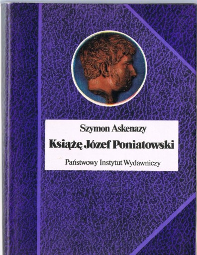 Zdjęcie oferty: KSIĄŻE JÓZEF PONIATOWSKI