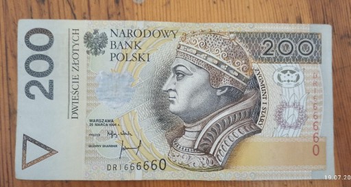 Zdjęcie oferty: Banknot 200zł