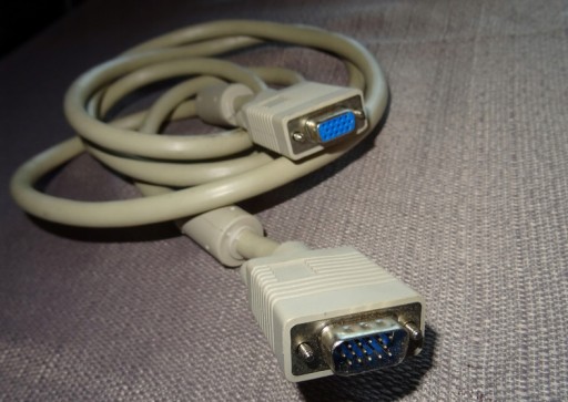 Zdjęcie oferty: Przedłużacz kabla monitorowego VGA D-Sub(15-pin) S