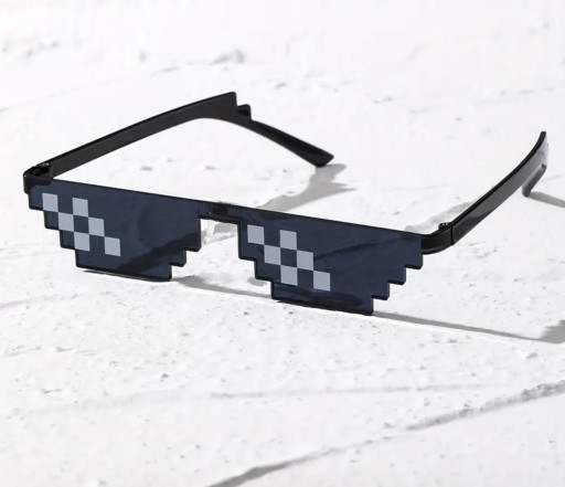 Zdjęcie oferty: Okulary Thug Life Swag Deal With It 8 Bits Piksel