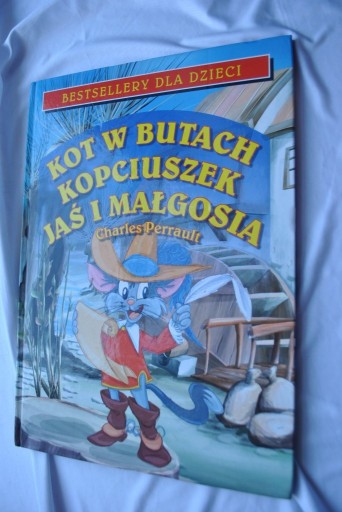 Zdjęcie oferty: KOT W BUTACH KOPCIUSZEK JAŚ I MAŁGOSIA PERRAULT