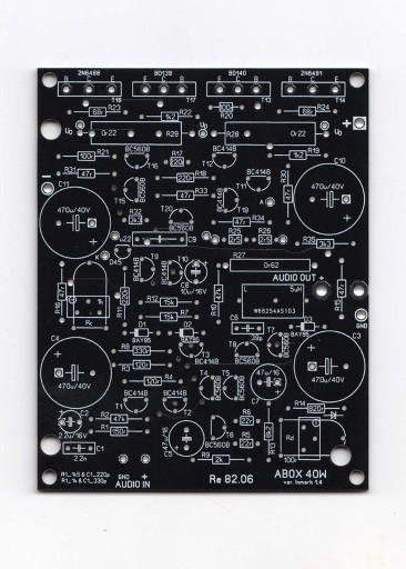 Zdjęcie oferty: 2x PCB do super wzmacniacza ABOX 40W