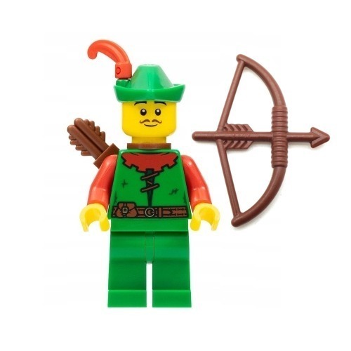 Zdjęcie oferty: Lego forestman + łuk ludzie lasu castle 10305