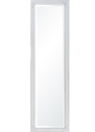 Zdjęcie oferty: prostokątne lustro ścienne 106119 biała rama dekor