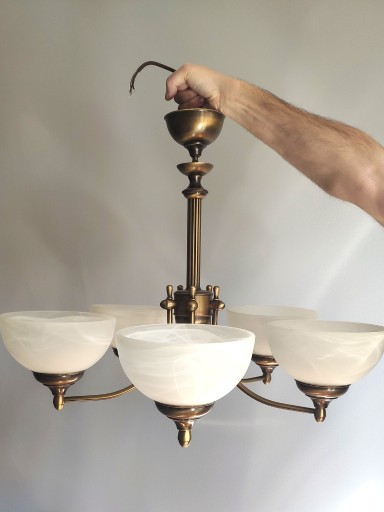 Zdjęcie oferty: Piękna Lampa Sufitowa 5 punktów świetlnych 