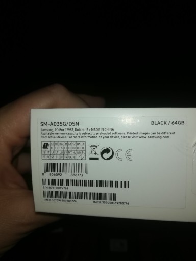 Zdjęcie oferty: Samsung Galaxy A03 64GB/4GB - Black