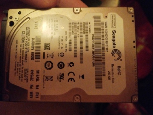 Zdjęcie oferty: Dysk Twardy HDD Seagate 250gb