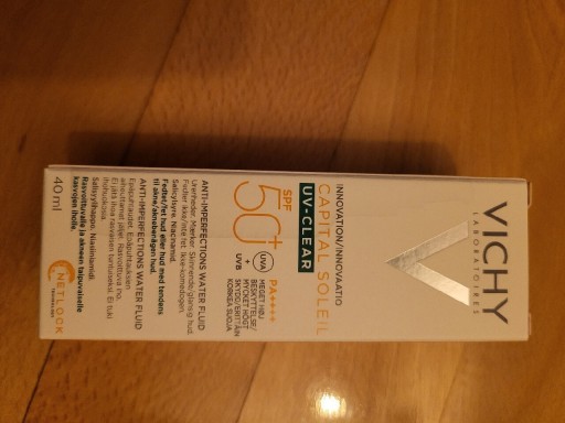 Zdjęcie oferty: Do opalania twarzy Vichy Capital Soleil 50 SPF40ml