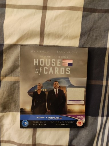 Zdjęcie oferty: House of Cards Trzeci Sezon Bluray bez pl w folii 