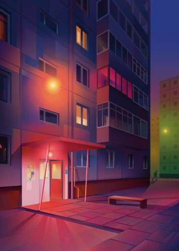 Zdjęcie oferty: PLAKAT B1 Osiedle 70 x 100 cm