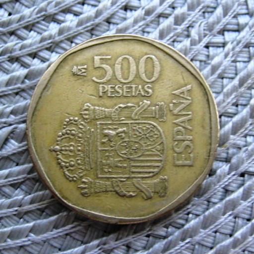 Zdjęcie oferty: Hiszpania 500 Pesetas 1989r