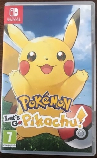 Zdjęcie oferty: Switch Pokemon Let's go Pikachu .. nowy folia