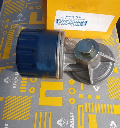 Zdjęcie oferty: PODSTAWA FILTR OLEJU RENAULT 1,5 DCI OE 8200180474