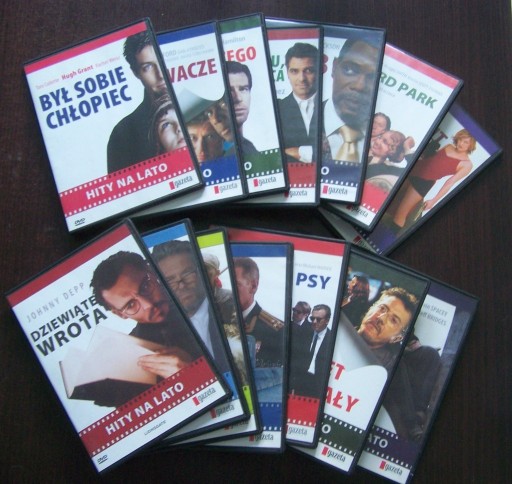 Zdjęcie oferty: HITY NA LATO 14 DVD same świetne filmy