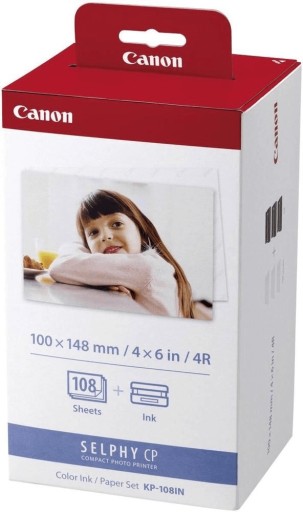 Zdjęcie oferty: Papier foto + folia Canon Selphy CP KP-108IN