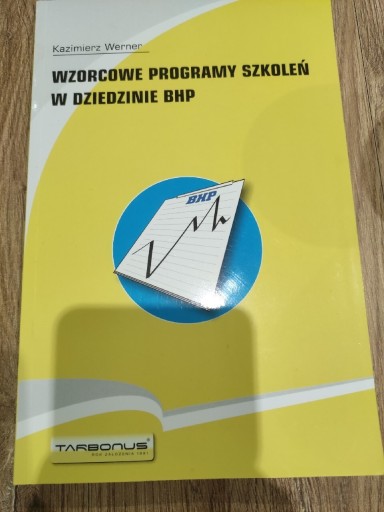 Zdjęcie oferty: Wzorcowe programy szkoleń w dziedzinie BHP