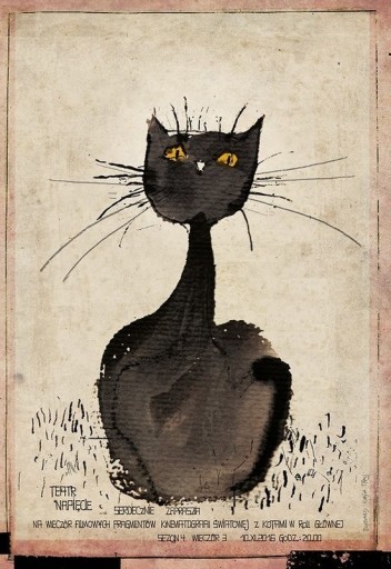 Zdjęcie oferty: Plakat Ryszard Kaja Koty w filmie