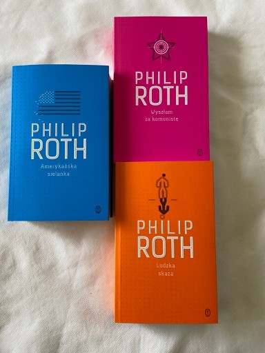 Zdjęcie oferty: Zestaw 3 książki - Philip Roth