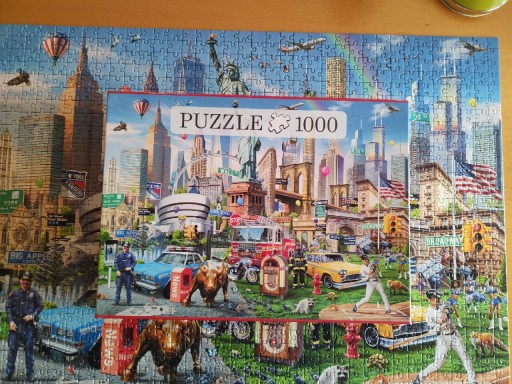 Zdjęcie oferty: Puzzle 1000 New Jork city