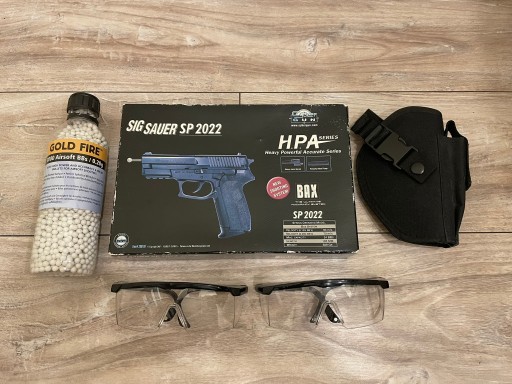 Zdjęcie oferty: Pistolet ASG Sig Sauer SP2022 zestaw airsoft ASG 