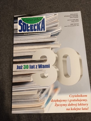 Zdjęcie oferty: Gazeta Sołecka czerwiec lipiec 2023