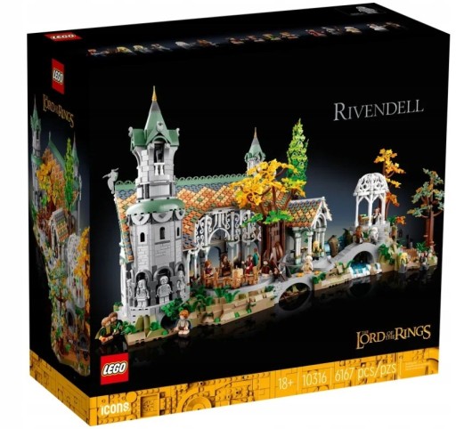 Zdjęcie oferty: KLOCKI KOMPATYBILNE Z LEGO ICONS ZESTAW Rivendell 