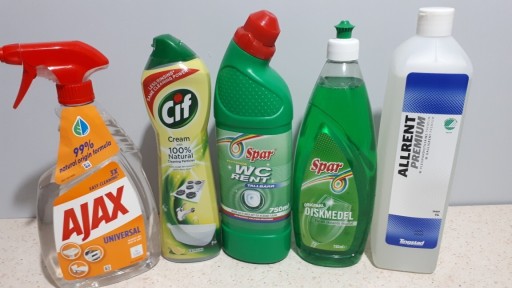 Zdjęcie oferty: Okazja Zestaw 5 płynów do mycia i czyszczenia