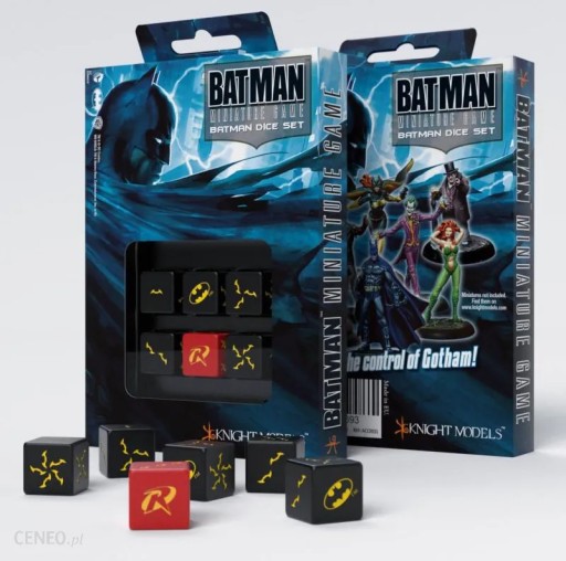 Zdjęcie oferty: Zestaw Kości K6 Batman Miniature Game Batman 