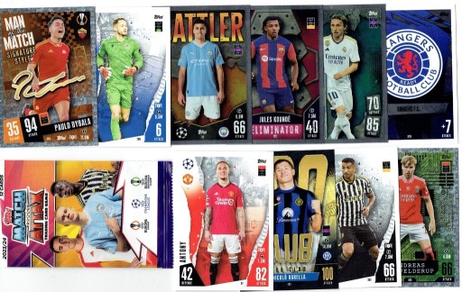 Zdjęcie oferty: 600 KART [50 SASZETEK] - MATCH ATTAX TOPPS 2023/24