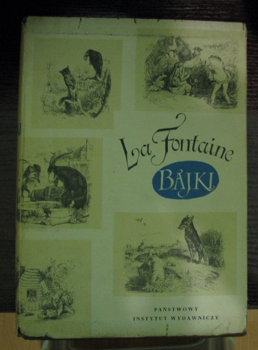 Zdjęcie oferty: Bajki Jean de La Fontaine