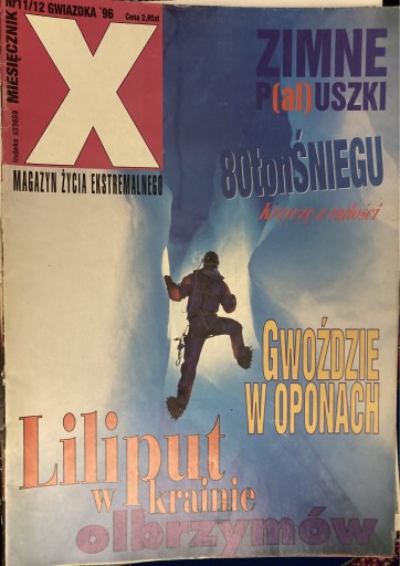Zdjęcie oferty: Magazyn życia ekstremalnego X 1996 góry / rower