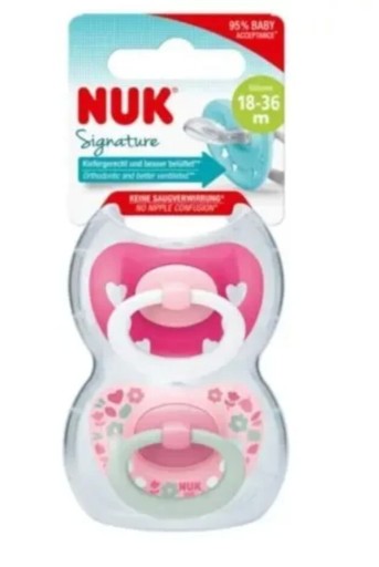 Zdjęcie oferty: Nuk Signature silikonowy uspokajający 18-36m 