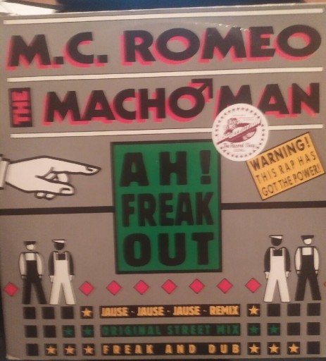 Zdjęcie oferty: M.C. Romeo The Mach Man Ah! Freak Out maxi '12