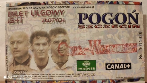 Zdjęcie oferty: Pogoń Szczecin - Odra Wodzisław 2001