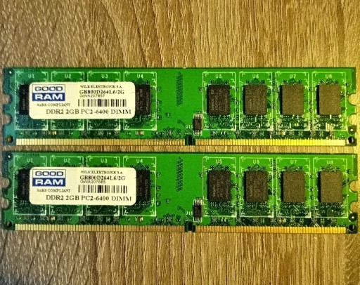 Zdjęcie oferty: GOOD RAM DDR2 2Gb Pc2-6400 DIMM