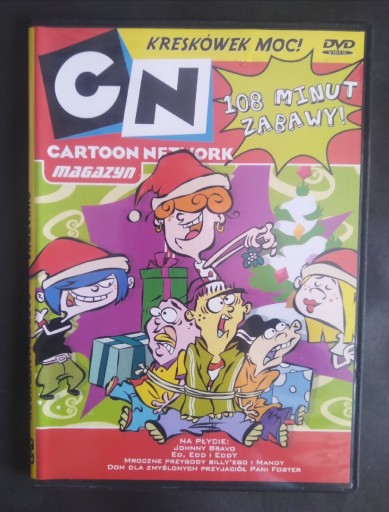 Zdjęcie oferty: Ed Edd Eddy Johnny Bravo i inne kreskówki DVD PL