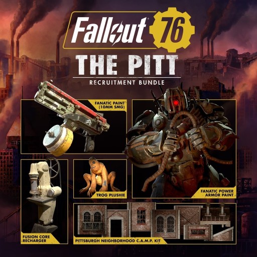 Zdjęcie oferty: Fallout 76 The Pitt Deluxe Edition DLC STEAM