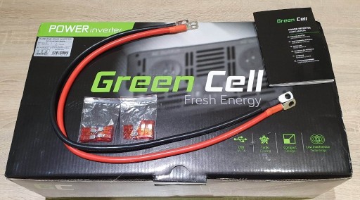 Zdjęcie oferty: Przetwornica Inwerter Green Cell 12V-230V 3000W/60