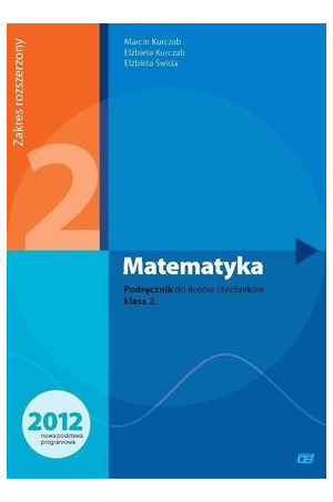 Zdjęcie oferty: Matematyka 2 - podręcznik dp liceów i techników