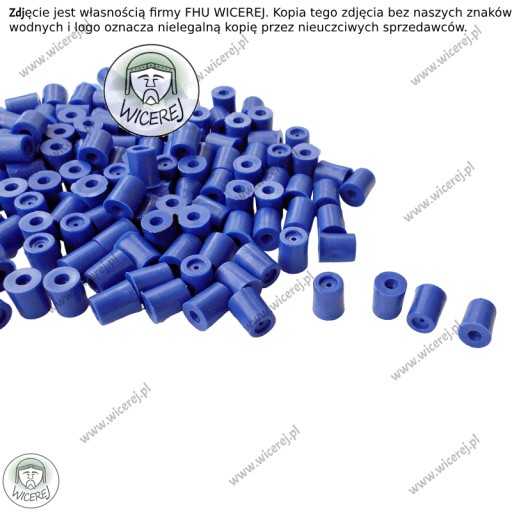 Zdjęcie oferty: Odstępniki plastikowe międzyramkowe Niebieski 500g