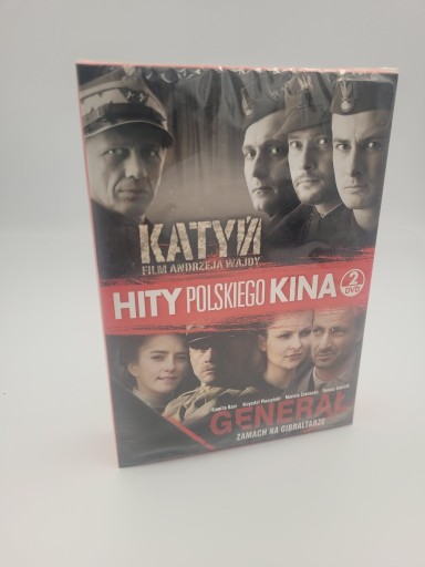 Zdjęcie oferty: Katyń dvd box 2 płyty folia