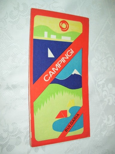 Zdjęcie oferty: BUŁGARIA - MAPA CAMPINGOWA - 1983