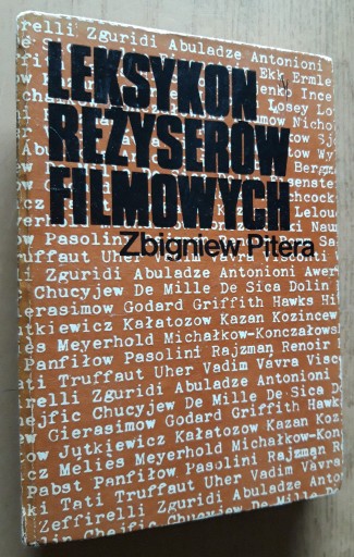 Zdjęcie oferty: Leksykon reżyserów filmowych – Zbigniew Pitera 