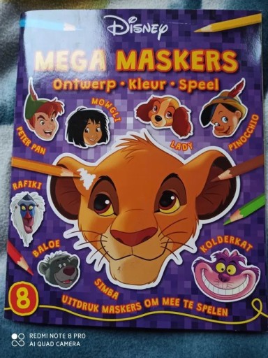 Zdjęcie oferty: Maski dla dzieci Disney