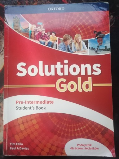 Zdjęcie oferty: Solutions Gold Pre-Intermediate Komplet