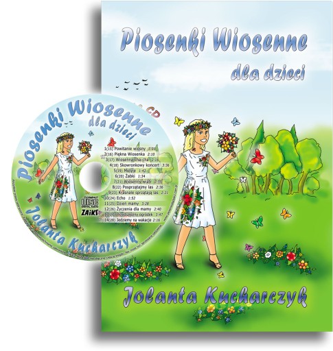 Zdjęcie oferty: Piosenki wiosenne dla dzieci +CD