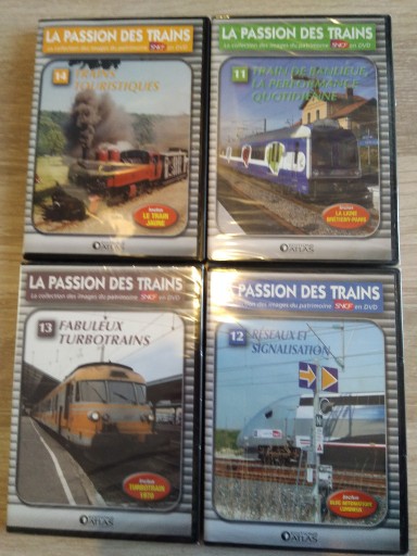 Zdjęcie oferty: Pociągi - La Passion des Trains 15 dvd francuski 