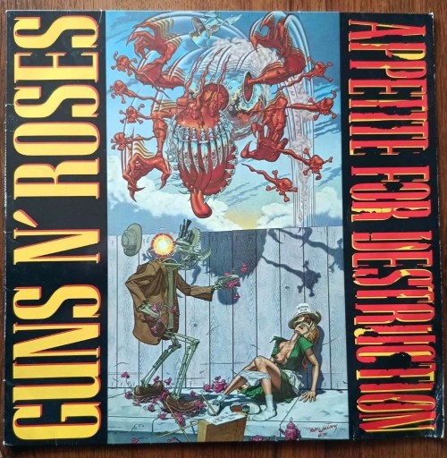 Zdjęcie oferty: Okładka LP Guns N' Roses APPETITE FOR DESTRUCTION