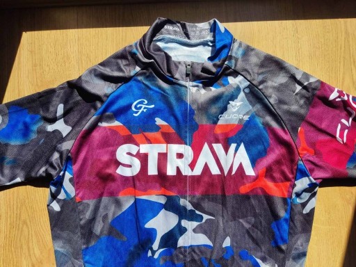 Zdjęcie oferty: Koszulka rowerowa STRAVA XL (bardziej L)